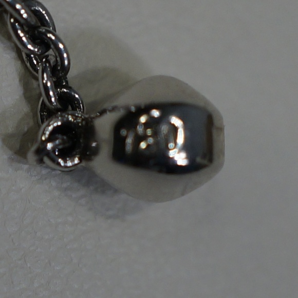 18KW Gold Multi Color Sapphire Station Necklace